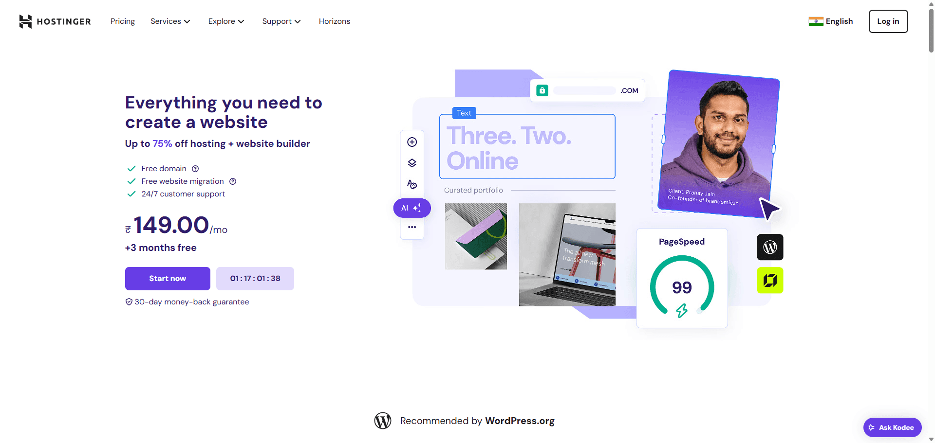 About Hostinger